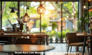 Desain Kursi Cafe Minimalis yang Cocok untuk Ruang Kecil
