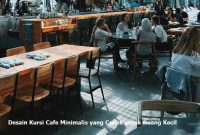 Desain Kursi Cafe Minimalis