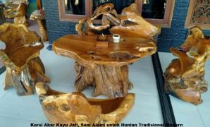 Kursi Akar Kayu Jati