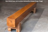 Kursi Balok Kayu Jati